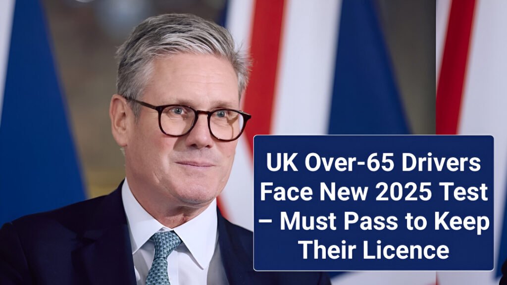 UK over-65 driving test 2025